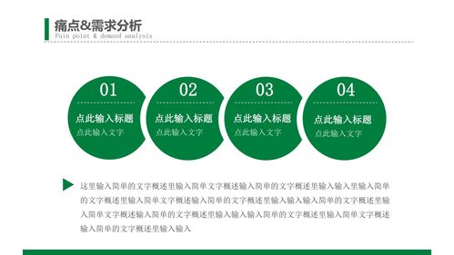 绿色食品商业创业计划书模板